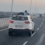 Policajac se držao za krov vozila više od 40 kilometara tokom potjere