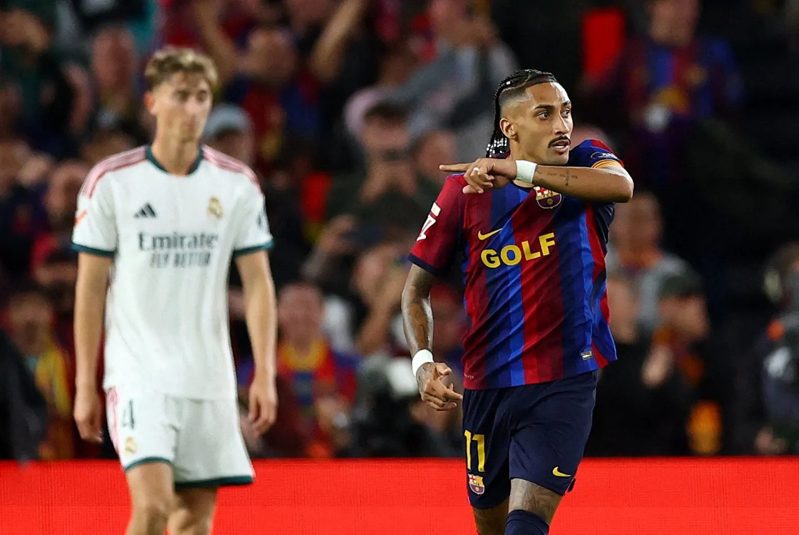 Barcelona se vratila u El Clasico, Raphinha izjednačio protiv Reala