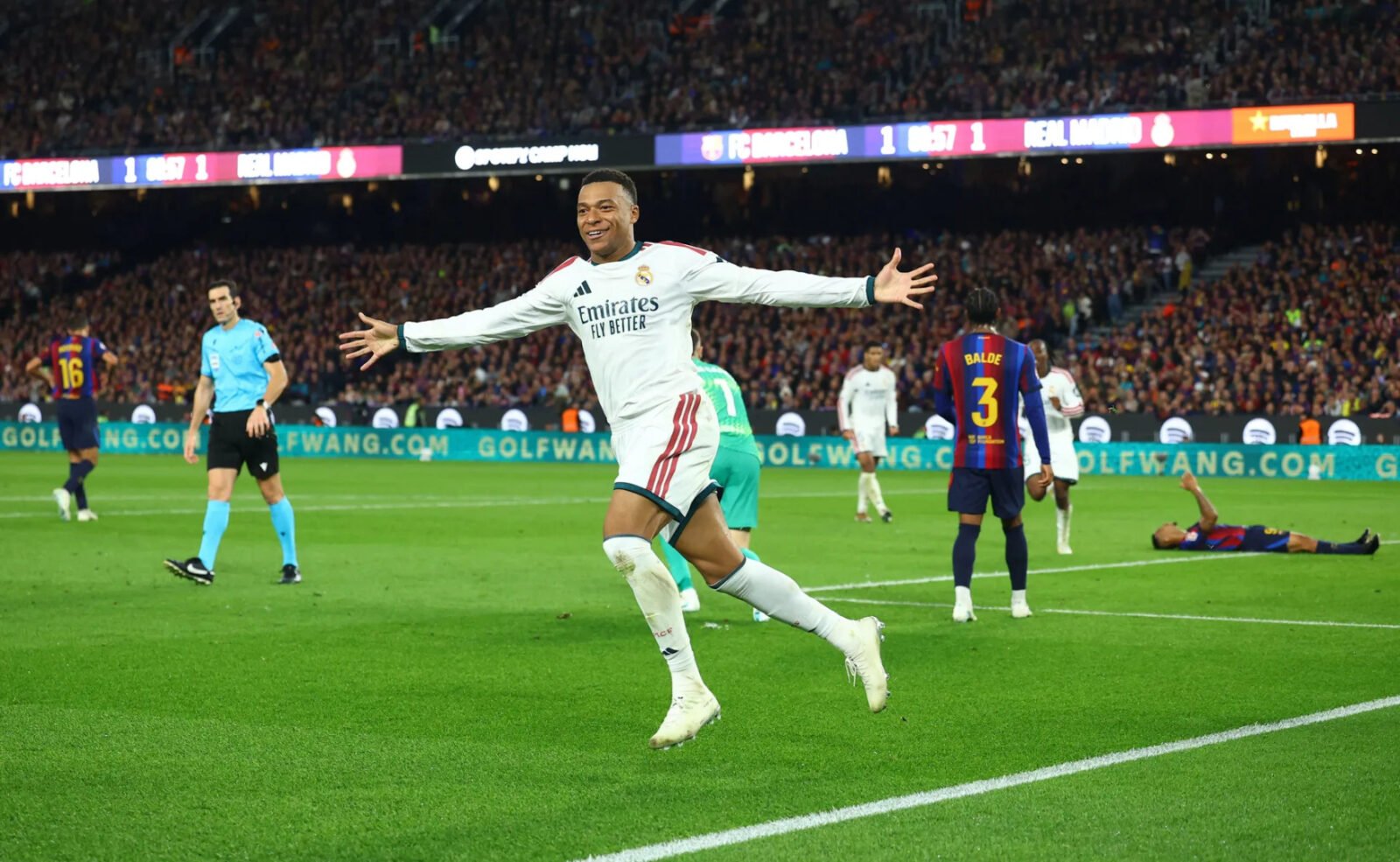 Real Madrid pobijedio Barcelonu u El Clasicu, Mbappe donio pobjedu na Camp Nou
