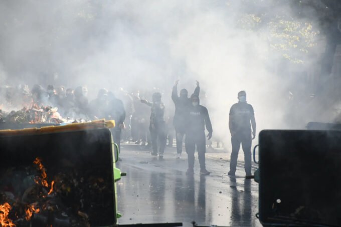 Vodeni topovi i suzavac korišteni protiv studenata tokom protesta u Albaniji