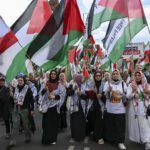 Stotine ljudi marširale Berlinom tražeći prava i slobodu za Palestince