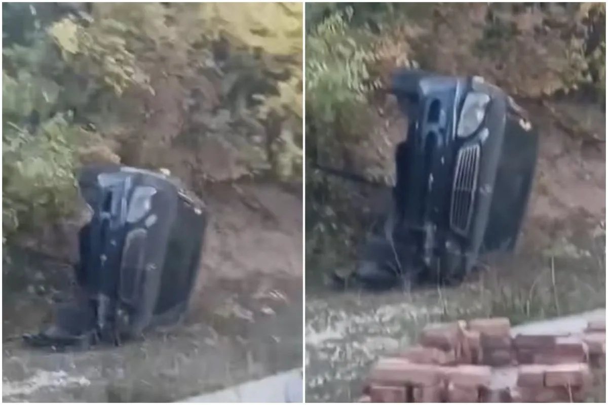 Nesreća u starom dijelu Sarajeva, Mercedes sletio u dvorište kuće