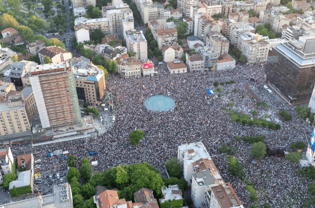 studenti najavili završni predizborni skup na Slaviji u Beogradu