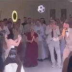 Mlada na svadbi u BiH odigrala spektakularni udarac fudbalskom loptom glavom