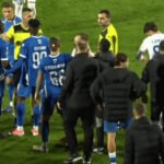 Burno na stadionu u Mostaru nakon posljednjeg zvižduka, Bilbija u središtu pažnje