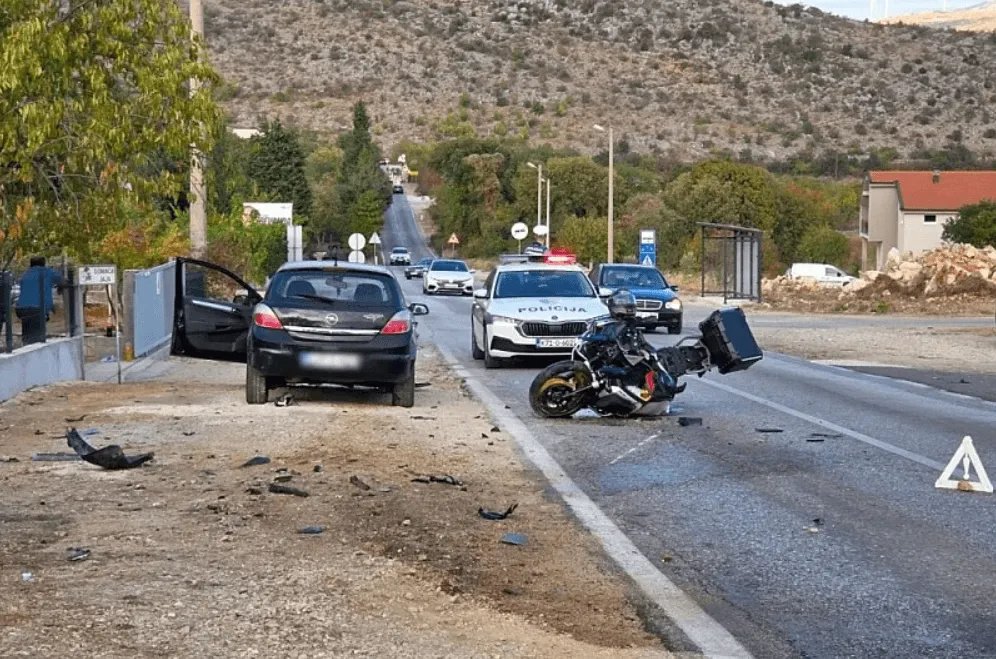 Jedna osoba preminula u teškoj saobraćajnoj nesreći kod Mostara