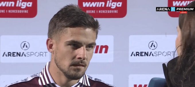 Galešić nakon trijumfa protiv Plavih istakao čast igranja za Sarajevo