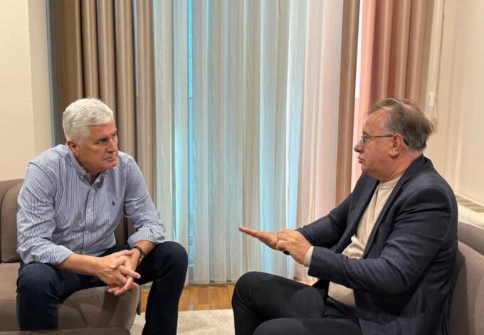 Čović i Nikšić razgovarali o formiranju vlasti nakon nedavnih izbora