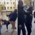 Muškarac ošamario ženu i udario drugog automobilom u Beogradu, incident snimljen
