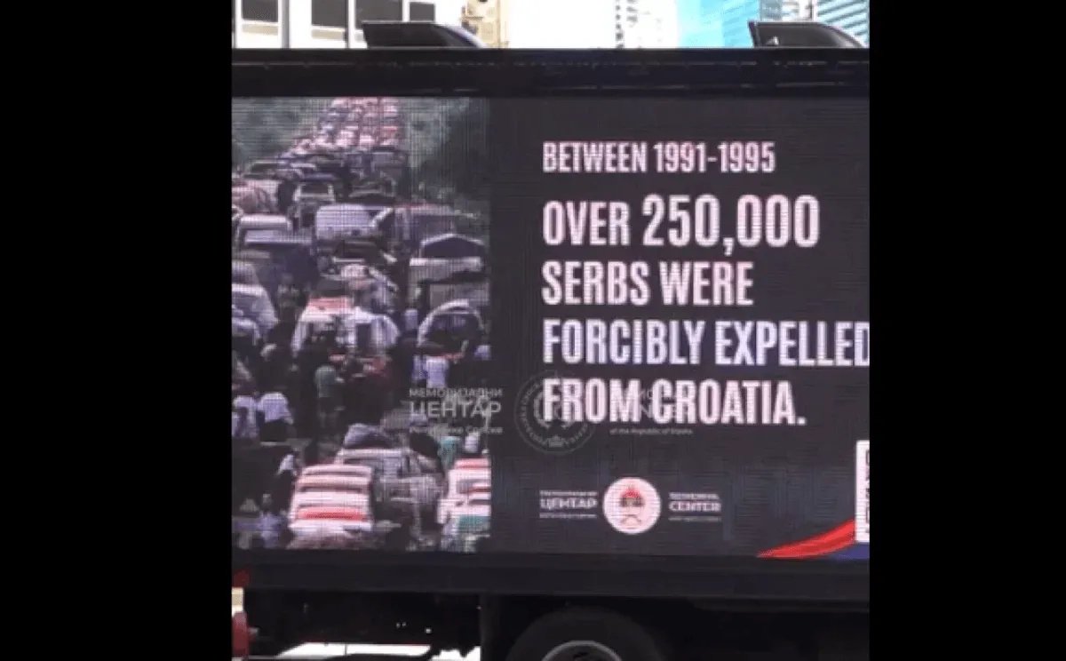 Kamioni u Chicagu tvrde da je iz Hrvatske protjerano 250.000 Srba