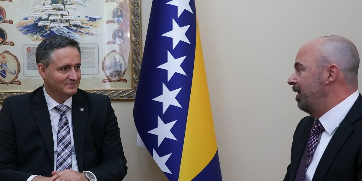 Bećirović i Ginkel razgovarali o trenutnoj političkoj i sigurnosnoj situaciji u Bosni i Hercegovini