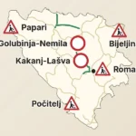 Zatvorene dionice Kakanj-Lašva i Golubinja