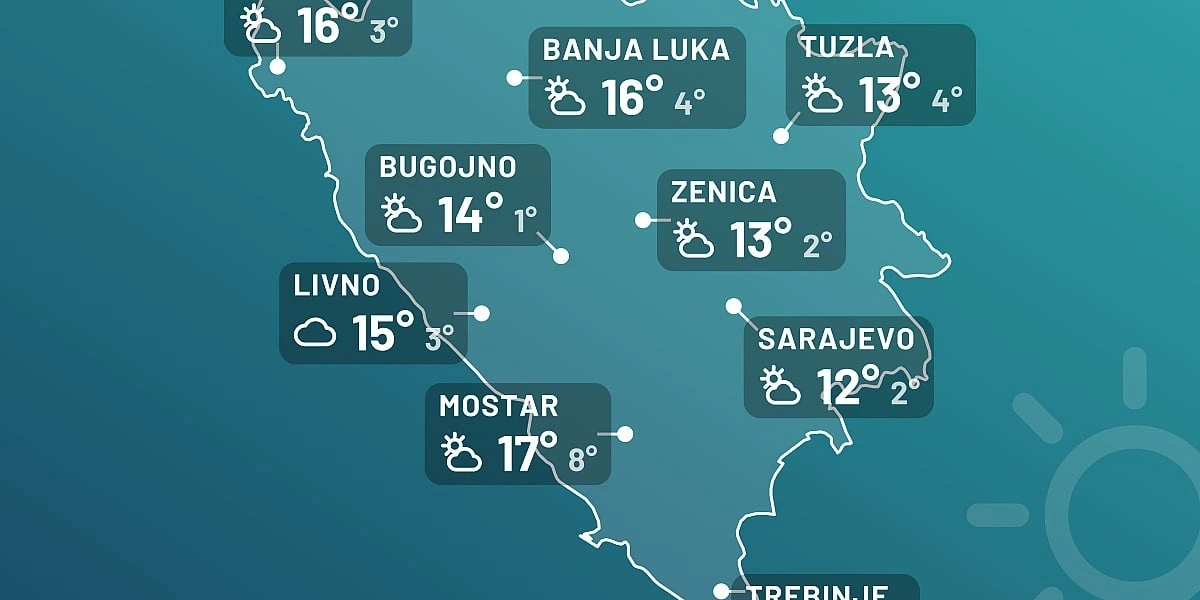 Jutra oko nule, a sunčani dani očekuju nas tokom vikenda