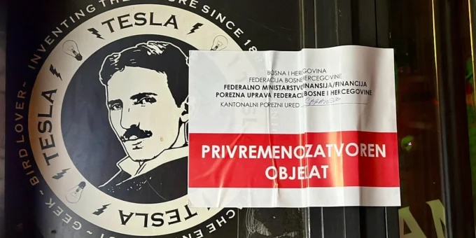 Inspektori zatvorili pet kafića u centru Sarajeva zbog utvrđenih nepravilnosti u radu