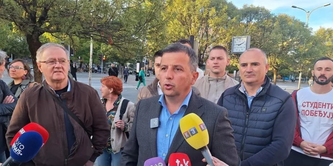 Vukanović u Banjoj Luci kritikovao zabranu skupa podrške studentima u Srbiji