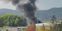 Požar u sarajevskom naselju Stup zahvatio autobus kompanije Centrotrans