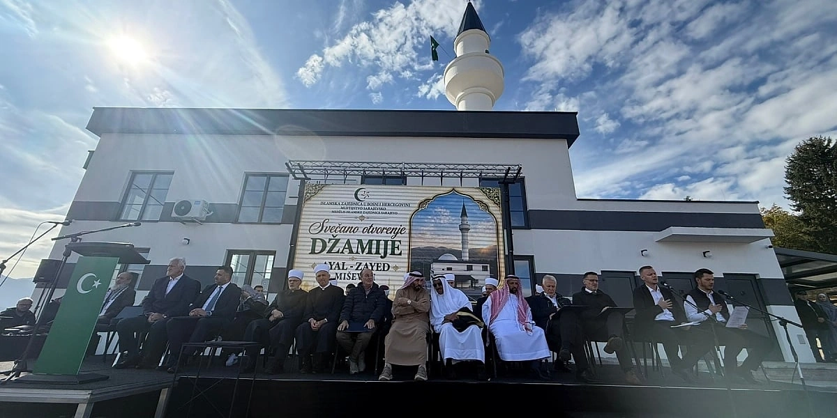 U džematu Binježevo kod Hadžića svečano otvorena nova džamija "Ayal Zayed"