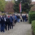 Birači slave izlazak na glasanje ispred konzulata Srbije u Banjoj Luci