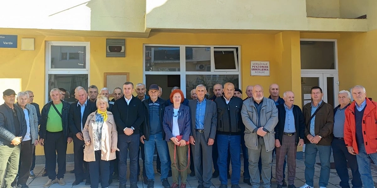 U Konjicu održano tradicionalno druženje povodom Dana penzionera uz prisustvo gradonačelnika Osman Ćatića