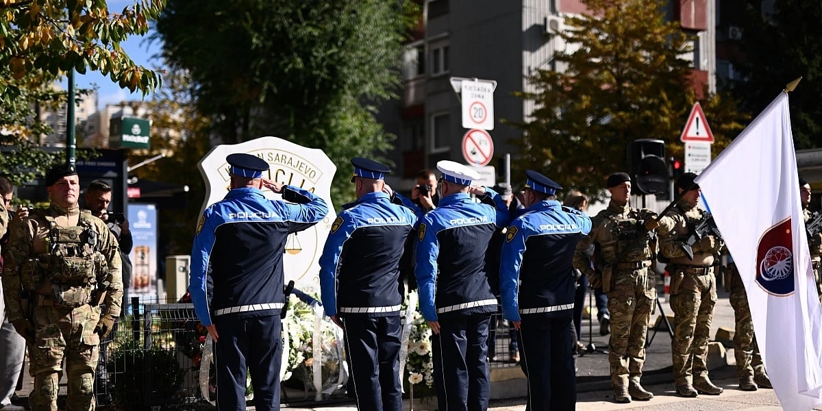 Obilježena osma godišnjica ubistva policajaca Adisa Šehovića i Davora Vujinovića u Sarajevu