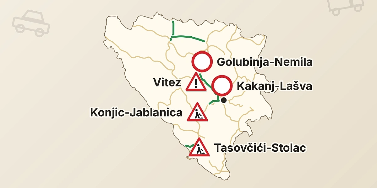 U Vitezu danas ne rade semafori na M