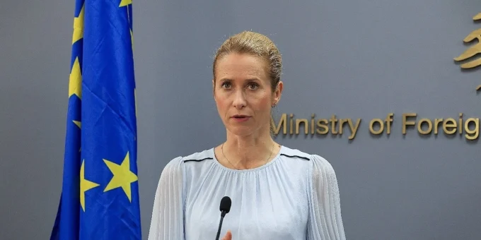 Kaja Kallas nakon pada helikoptera EUFOR