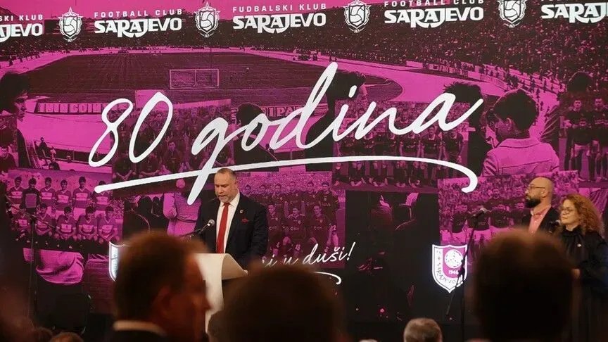 U Vijećnici održana svečana akademija povodom 80. rođendana Fudbalskog kluba Sarajevo